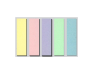 Not Yaz Pmp-570 İndeks İşaret Bandı 12X45 20 Yaprak Pastel 5 Renk - NOT YAZ
