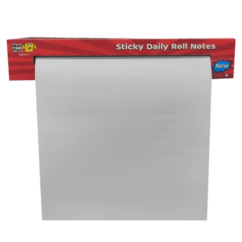 Not Yaz Roll-3600 Sticky Daily Roll Rulo Yapışkanlı Not Kağıdı 290mmx10m - 1