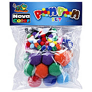 NOVA COLOR NC-350 PONPON SETİ - NOVA COLOR