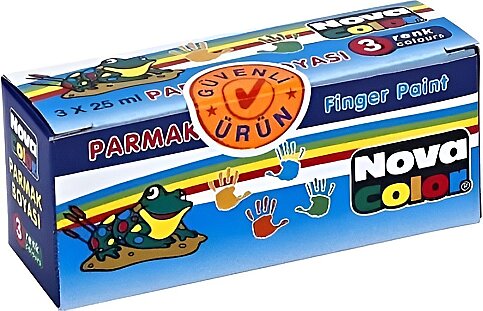 NOVA COLOR NC-137 PARMAK BOYASI 3 RENKx25ml - 1