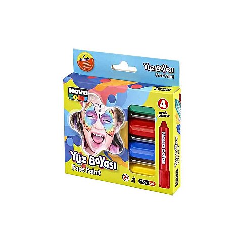 NOVA COLOR NC-211 YÜZ BOYASI 4 RENK - 1