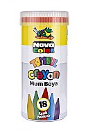 NOVA COLOR NC-2116 TOMBUL PASTEL BOYA 18 RENK - NOVA COLOR