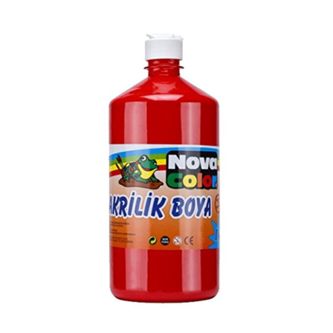 Nova Color Nc-222 Akrilik Boya Kırmızı 1Kg - 1