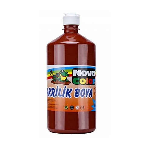 NOVA COLOR NC-227 AKRİLİK BOYA KAHVE 1kg - 1