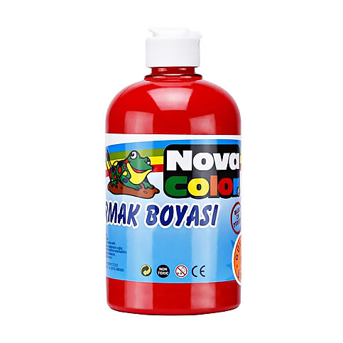 NOVA COLOR NC-371 PARMAK BOYASI KIRMIZI 500gr - 1