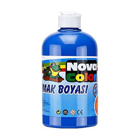 NOVA COLOR NC-372 PARMAK BOYASI MAVİ 500gr - 1