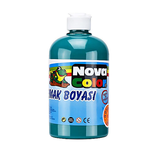 NOVA COLOR NC-373 PARMAK BOYASI YEŞİL 500gr - 1