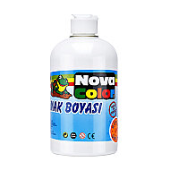 NOVA COLOR NC-374 PARMAK BOYASI BEYAZ 500gr - NOVA COLOR