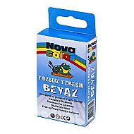 NOVA COLOR NC-4110 TEBEŞİR BEYAZ 10LU - NOVA COLOR