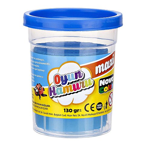 NOVA COLOR NC-4142 MAXİ OYUN HAMURU MAVİ - 1