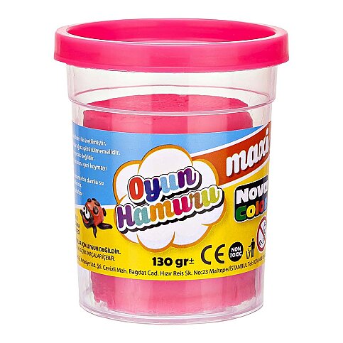 NOVA COLOR NC-4145 MAXİ OYUN HAMURU PEMBE - 1