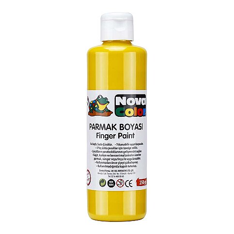 NOVA COLOR NC-441 PARMAK BOYASI SARI 250gr - 1