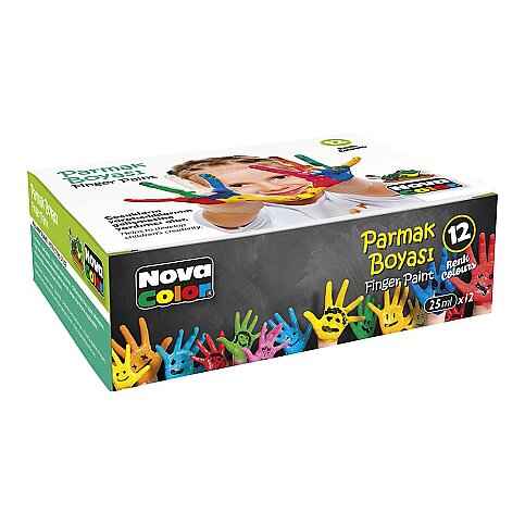 NOVA COLOR NC-460 PARMAK BOYASI 12 RENK - 1