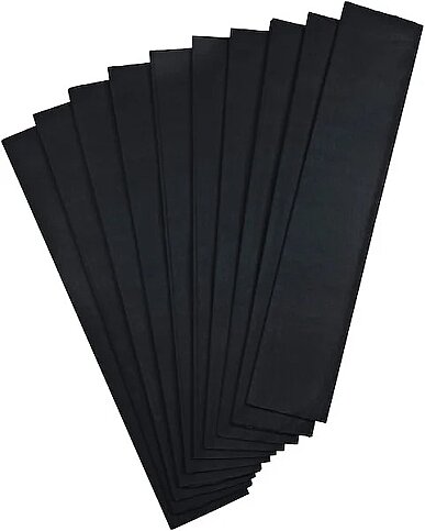 NOVA COLOR NC-653 KRAPON KAĞIDI SİYAH 10LU - 1
