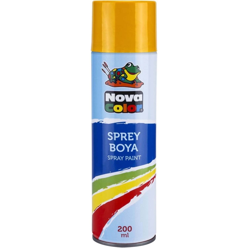 NOVA COLOR NC-800 SPREY BOYA SARI 200ml