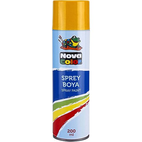 NOVA COLOR NC-800 SPREY BOYA SARI 200ml - 1