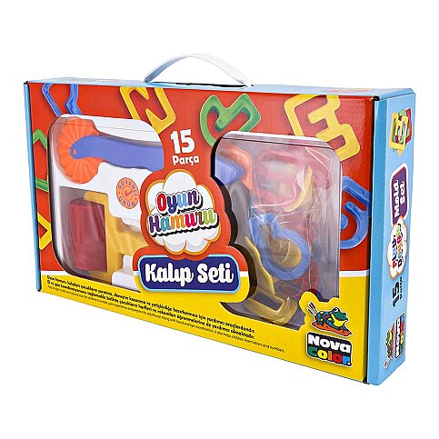 Nova Color Nc-850 Oyun Hamuru Kalıbı Seti 15 Parça - 1