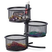 Office Life Metal Perfore Ataşlık Siyah 3Lü (27) - Office Life (1)