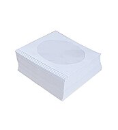 ASİL AS-3001 PENCERELİ CD ZARFI 12.5x12.5 BEYAZ 80gr - ASİL ZARF