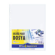 OFMA 4794T DELİKLİ POŞET DOSYA A4 100LÜ - OFMA