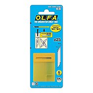 OLFA KB MAKET BIÇAĞI YEDEĞİ 25Lİ TÜP (36052)(9161) - OLFA
