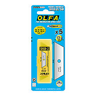 OLFA SKB-2-5B İŞ GÜVENLİK MAKET BIÇAĞI YEDEĞİ 5Lİ (621501)(02201-K) - OLFA