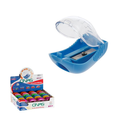 Onas Ns-808-48 Kapaklı Plastik Kalemtraş - 1