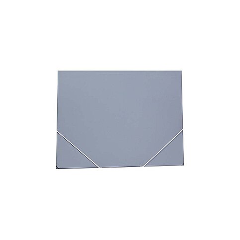 ÖNDER 1113-4 LASTİKLİ KÖRÜKLÜ PLASTİK KAPAK DOSYA GRİ - 1