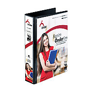 ÖNDER 2005-3 2 HALKALI D MEKANİZMALI KLASÖR A4 50mm SİYAH - ÖNDER