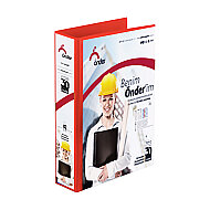 ÖNDER 2017-2 4 HALKALI D MEKANİZMALI KLASÖR A4 70mm KIRMIZI - ÖNDER