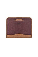 ÖNDER 802-08 MİLANO EXCLUSİVE EVRAK ÇANTASI 10.5x13.5 inç BORDO - ÖNDER