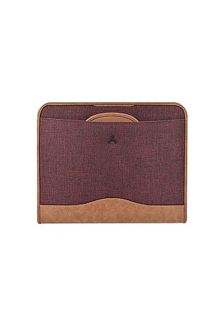 ÖNDER 802-08 MİLANO EXCLUSİVE EVRAK ÇANTASI 10.5x13.5 inç BORDO - 1