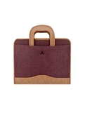 Önder 802-08 Milano Exclusive Evrak Çantası 10.5x13.5 İnç Bordo - 1