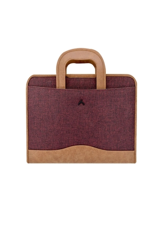 Önder 802-08 Milano Exclusive Evrak Çantası 10.5x13.5 İnç Bordo - 1