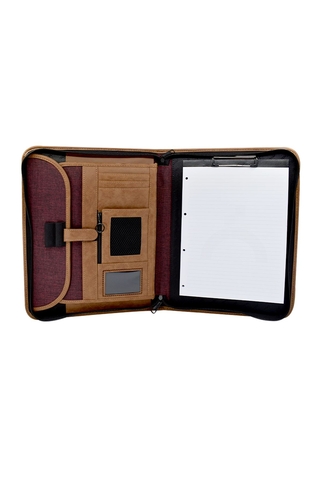 Önder 802-08 Milano Exclusive Evrak Çantası 10.5x13.5 İnç Bordo - 2