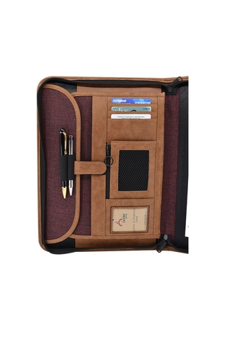 Önder 802-08 Milano Exclusive Evrak Çantası 10.5x13.5 İnç Bordo - 4
