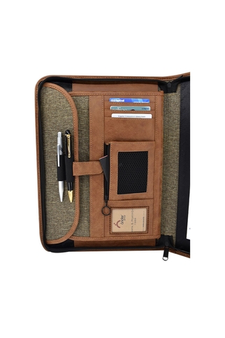 Önder 802-12 Milano Exclusive Evrak Çantası 10.5x13.5 İnç Kahve - 4