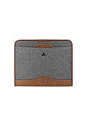 ÖNDER 802-14 MİLANO EXCLUSİVE EVRAK ÇANTASI 10.5x13.5 inç KOYU GRİ - ÖNDER