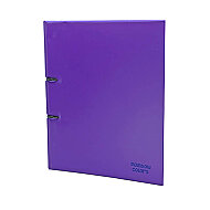 ÖNDER 121-22 RAİNBOW PLASTİK KAPAK HALKALI DOSYA 2 HALKA MOR - ÖNDER