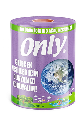 ONLY LİLA DEV RULO HAVLU - 1