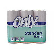 ONLY STANDART RULO HAVLU 6LI - ONLY