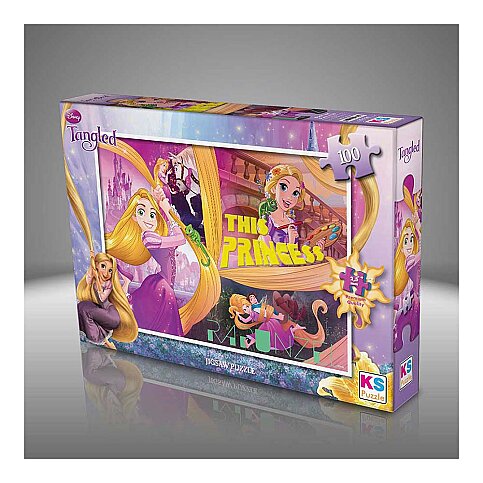 Onur Puzzle Tangled 100 Parça (Tg 714) - 1