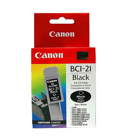 OUTLET CANON BCI-21C RENKLİ ORJİNAL MÜREKKEP KARTUŞ 100 SAYFA (BJC 2000 BJC 4000 BJC 5000 B 180C B 230C) - 1