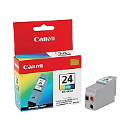 OUTLET CANON BCI-24C RENKLİ ORJİNAL MÜREKKEP KARTUŞ 130 SAYFA (İ250 İ320 İ450 İ470D İP1000) - CANON (1)