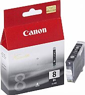 OUTLET CANON CLI-8BK SİYAH ORJİNAL KARTUŞ 280 SAYFA (BJC 8500 İP6700D MP830 MP970 MX850) - CANON