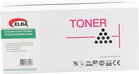 OUTLET ELBA BROTHER TN350 SİYAH MUADİL TONER (2000 2025) - 2