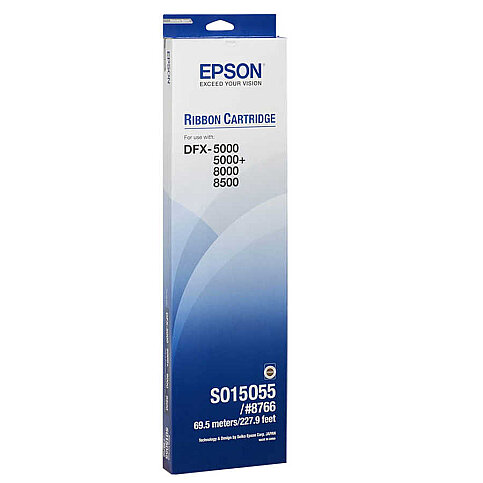 OUTLET EPSON C13S015086 SİYAH ORJİNAL ŞERİT 8 MİLYON KARAKTER (FX2170 LQ2070 LQ2170 LQ2180 LQ2190) - 1