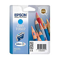 OUTLET EPSON T0322 C13T03224020 MAVİ ORJİNAL KARTUŞ (C70 80 82 CX4500) - EPSON (1)