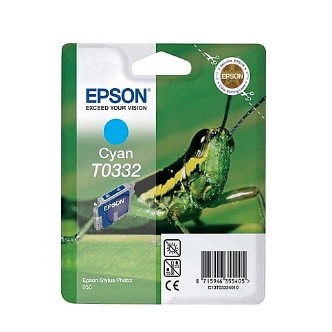 OUTLET EPSON T0332 C13T03324020 MAVİ ORJİNAL KARTUŞ 440 SAYFA (PHOTO 950 960) - 2