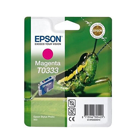 OUTLET EPSON T0333 C13T03334020 KIRMIZI ORJİNAL KARTUŞ 440 SAYFA (PHOTO 950 960) - 2
